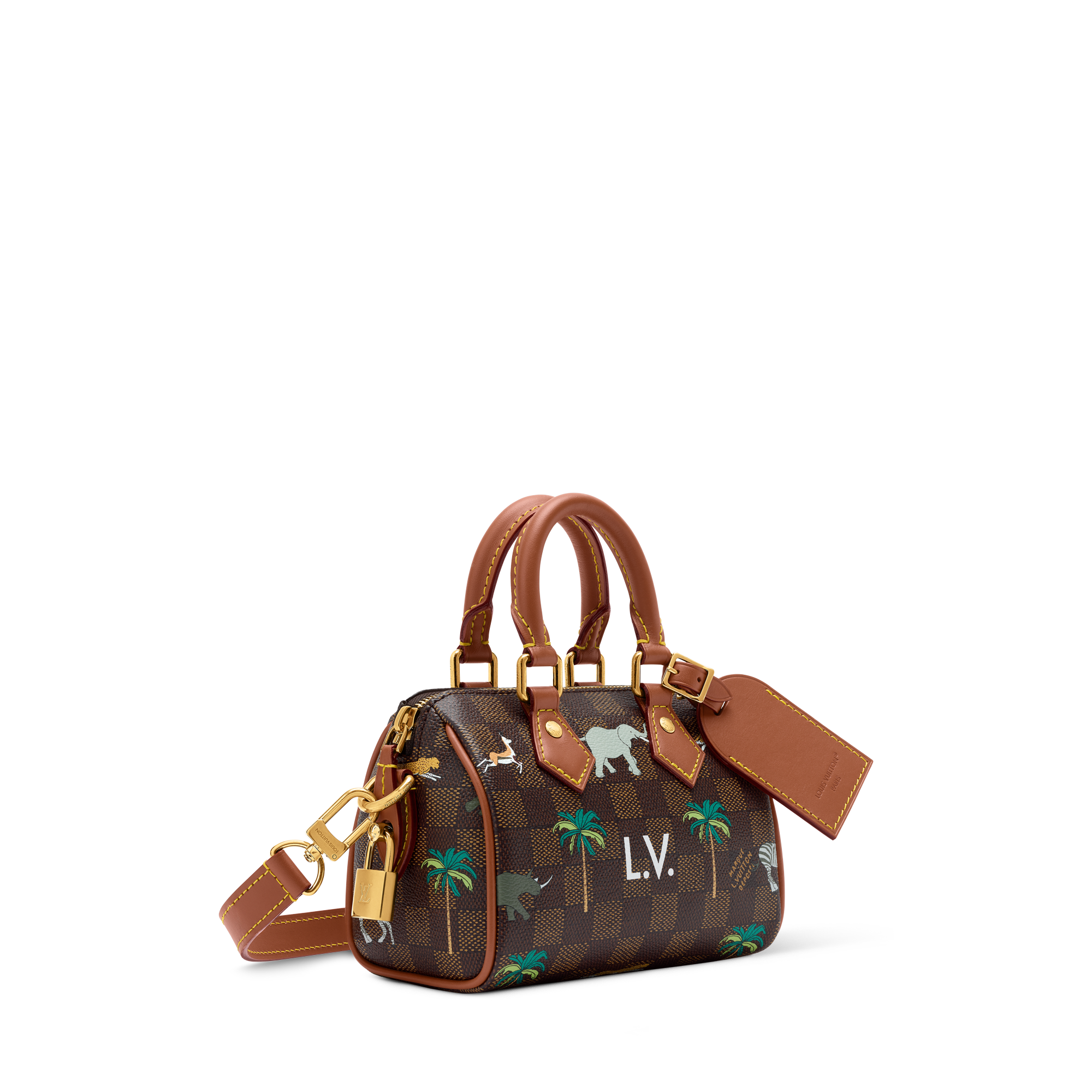Bolsa Speedy Bandoulière 18 x The Darjeeling Limited Outros Damier